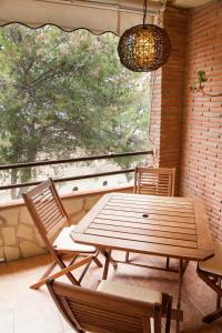 Balkón alebo terasa v ubytovaní Apartamento con encanto junto a la playa y en el centro del pueblo