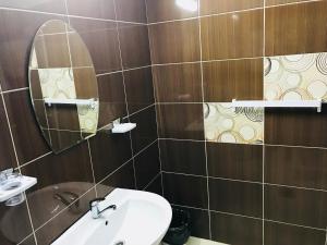 Ett badrum på Perla BTT