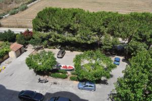 A bird's-eye view of La casetta di Amélie
