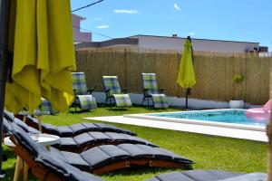 Bazén v ubytování 4 apartmens private pool 20people max nebo v jeho okolí
