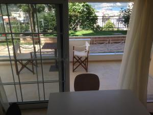 A balcony or terrace at Τhe Sunny Apartments