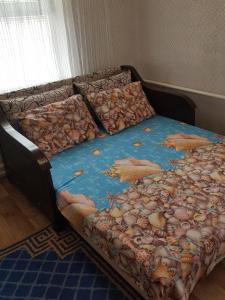 Uma cama ou camas num quarto em House near the sea