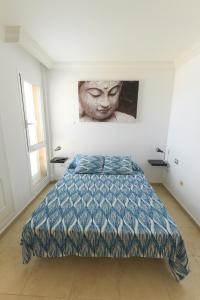 Posteľ alebo postele v izbe v ubytovaní Apartamento en Residencial cary 2.
