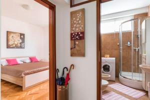Koupelna v ubytování Apartment-center of Split + 19 fotografií