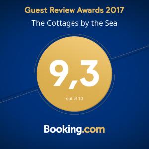 Certifikát, hodnocení, plakát nebo jiný dokument vystavený v ubytování The Cottages by the Sea