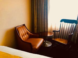 Posezení v ubytování Kanazawa New Grand Hotel Prestige