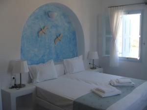 Letto o letti in una camera di Solaris