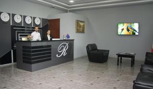 A television and/or entertainment centre at Rogalux Blue