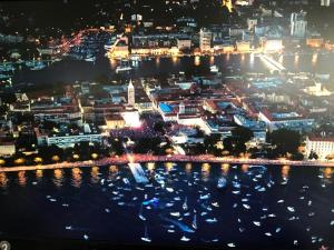 Výhľad na mesto Zadar alebo výhľad na mesto priamo z apartmánu