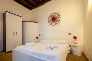 Postel nebo postele na pokoji v ubytování POP Art B&B