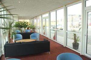 Istumisnurk majutusasutuses Hotel Hirtshals