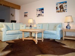 Posezení v ubytování Chalet Der Tyroler Adler im Zentrum vom Wilden Kaiser