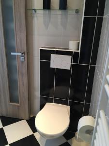 Koupelna v ubytování Hotel Jordánek