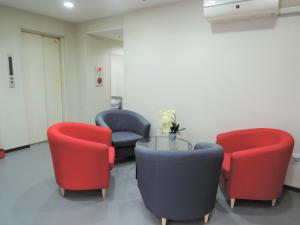 Istumisnurk majutusasutuses Hotel Lucky