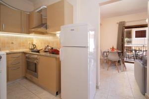 Kuchyň nebo kuchyňský kout v ubytování Apollon Apartment In Argostoli