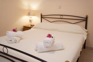 Postel nebo postele na pokoji v ubytování Apollon Apartment In Argostoli