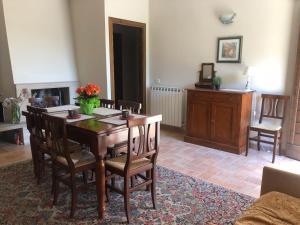 A seating area at Appartamenti San Rocco
