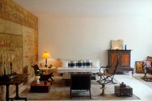Area soggiorno di Geoffrey Bawa's Home Number 11
