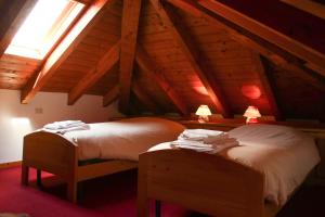 Voodi või voodid majutusasutuse Locanda Aurora B&B toas