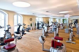 Fitness centrum a/nebo fitness zařízení v ubytování Der Lärchenhof