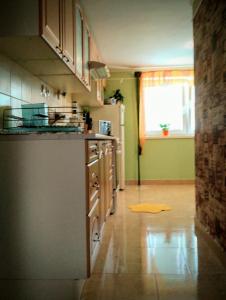A kitchen or kitchenette at Apartmán Slnečnica