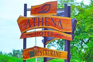 Certifikát, hodnocení, plakát nebo jiný dokument vystavený v ubytování Athena Hotel