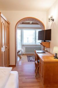 TV a/nebo společenská místnost v ubytování Hotel Bären