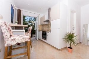 Kuchyň nebo kuchyňský kout v ubytování Apartment Sandra + 14 fotografií