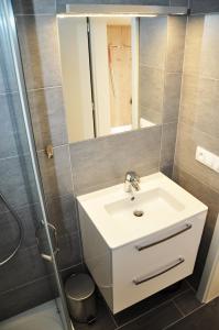 Koupelna v ubytování Apartmány Stožec - Gabreta Premium + 12 fotografií