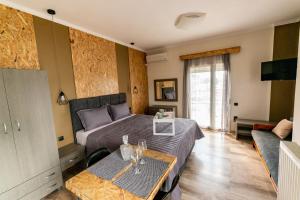 Posezení v ubytování Gera Bay Studios And Apartments