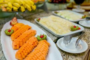 Comida no hotel ou em algum lugar perto