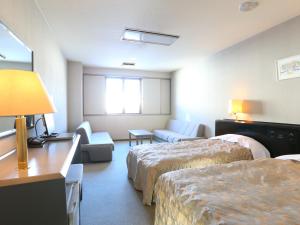 TV a/nebo společenská místnost v ubytování Hotel Silk Inn Madarao