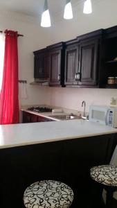 Kuchyň nebo kuchyňský kout v ubytování Apartamento Frente Al Mar