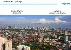 a city view from the skyservice vs theosphere views vshens skylines at Gilmore Apartment at Princeton Residences Condominium in Manila