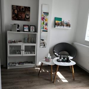 Posezení v ubytování Green Garden Plus Apartman