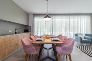 Posedenie v ubytovaní Luxury Apartments Magali 2