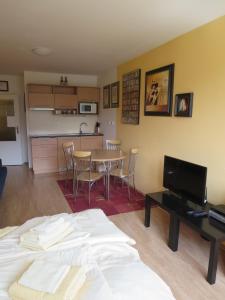 Kuchyň nebo kuchyňský kout v ubytování Apartmán Ramzová 27