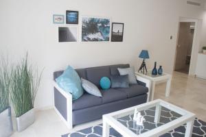 Posezení v ubytování Lavaderos Suites