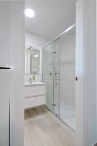 A bathroom at Alex Sun