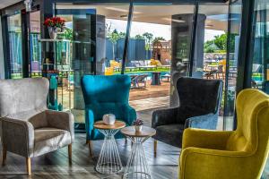Posezení v ubytování Open Hotel Szentes