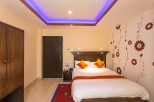 Katil atau katil-katil dalam bilik di Hotel Beijing Lu