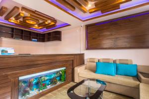 Ruang duduk di Hotel Beijing Lu