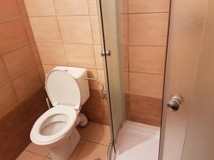 Um banheiro em Penzion Centrum