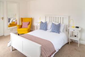 Letto o letti in una camera di Five Bells Inn, Wrentham