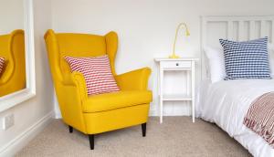Letto o letti in una camera di Five Bells Inn, Wrentham