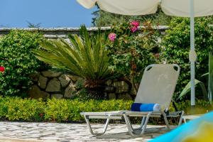 Vonkajšia záhrada v ubytovaní Ionian Villas