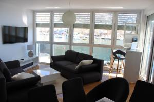 Posedenie v ubytovaní Luxury Omiš Apartment