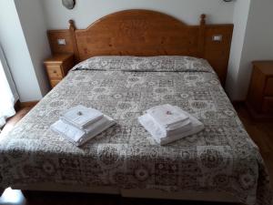 Postel nebo postele na pokoji v ubytování Albergo Meuble Tarandan