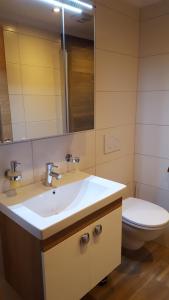 Koupelna v ubytování Haus Salzachblick