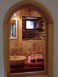 Koupelna v ubytování Transgardon B&B en Cévennes + 23 fotografií